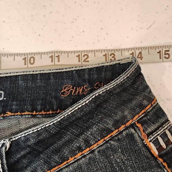 Cowgirl Tuff Co WOMENS SIZE 27X35. Western Jeans Embroidered White Stitching - Picture 10 of 11